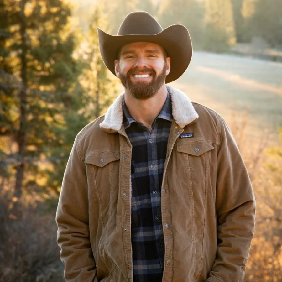 Joseph Cordes, Certified Natural Health Professional, outdoors at golden hour
